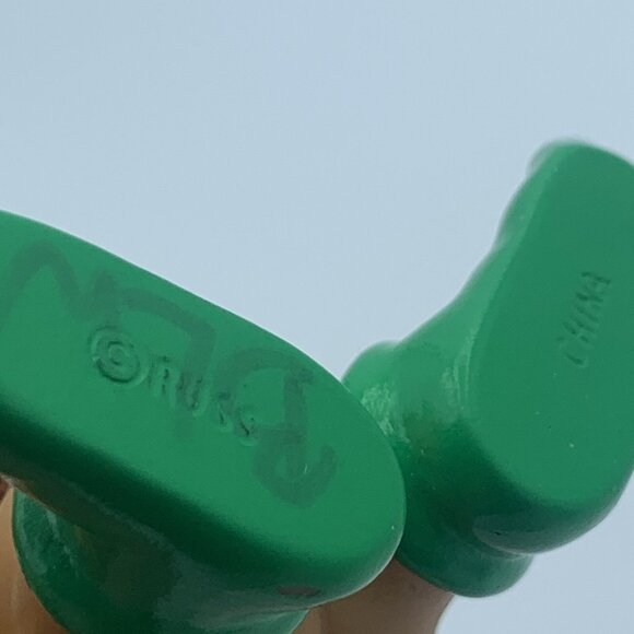 Russ Troll Doll Merry Little Trolls Christmas Knit Scarf 3" Lot Of 2 - Picture 7 of 12